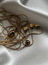 Load image into Gallery viewer, Heart Initial Necklace