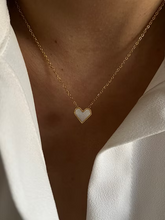 Load image into Gallery viewer, White Heart Necklace
