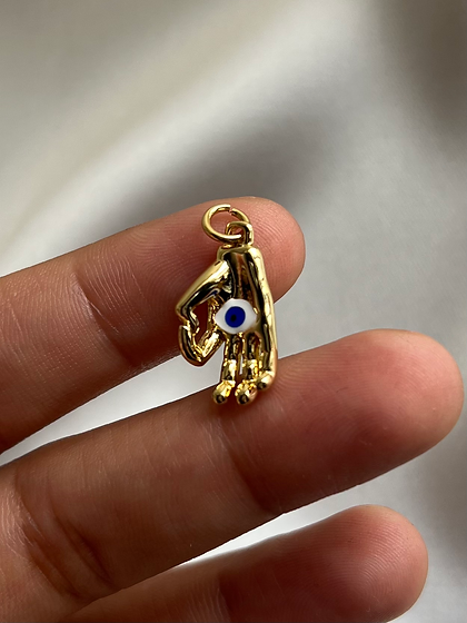 Evil Eye Hand Charm