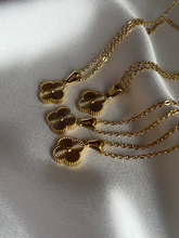 Load image into Gallery viewer, Clover Initial Necklace
