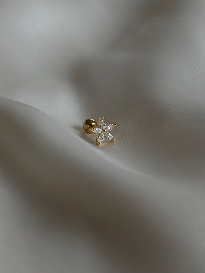 Flora Ball Screw-Back Studs (SS)