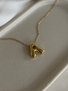 Bubble Letter Necklace
