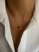 Load image into Gallery viewer, Red Heart Necklace
