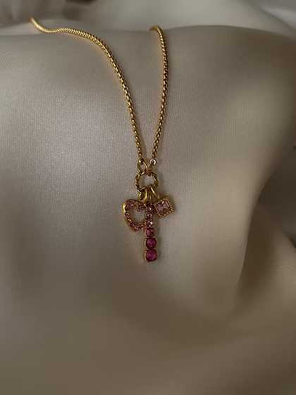Rosa Charm Necklace