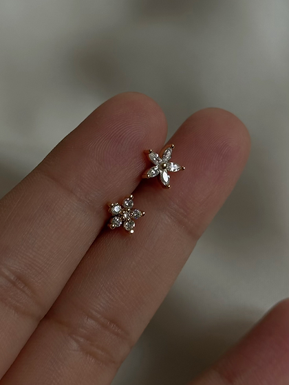 Flora Ball Screw-Back Studs (SS)