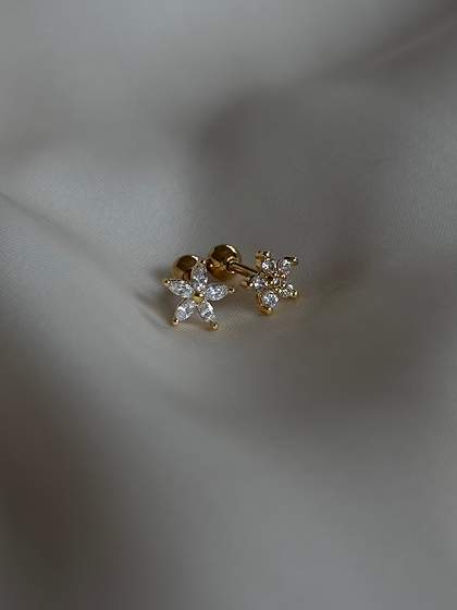 Flora Ball Screw-Back Studs (SS)
