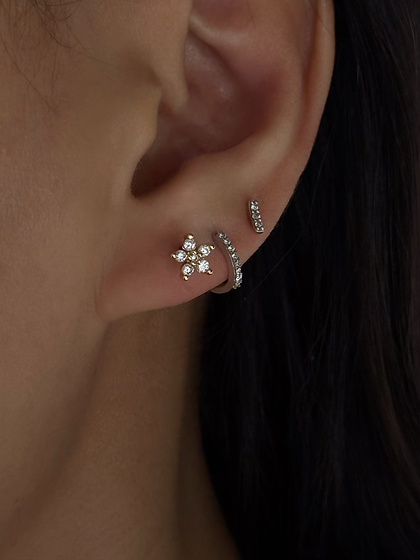 Flora Ball Screw-Back Studs (SS)