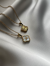 Load image into Gallery viewer, Clover Initial Necklace
