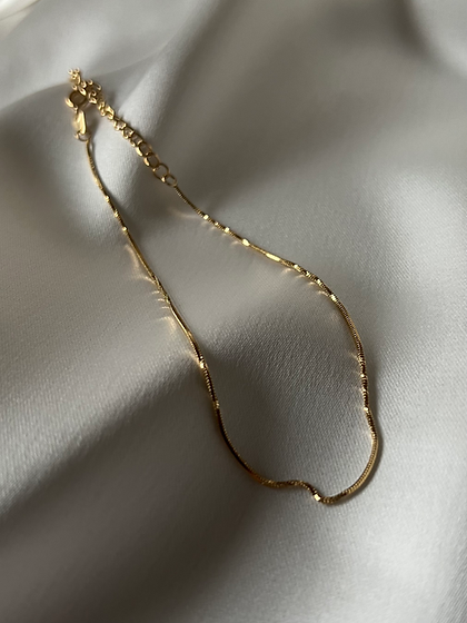 Twisted Chain Anklet