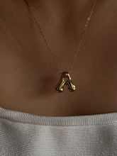 Load image into Gallery viewer, Bubble Letter Necklace
