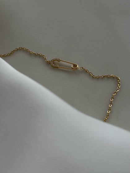 Safety Pin Bracelet