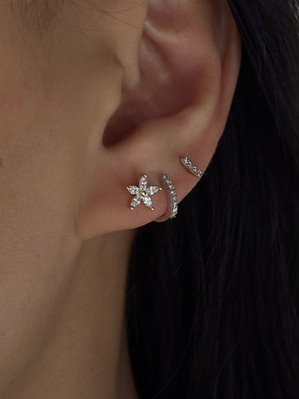 Flora Ball Screw-Back Studs (SS)