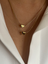 Load image into Gallery viewer, Heart Initial Necklace

