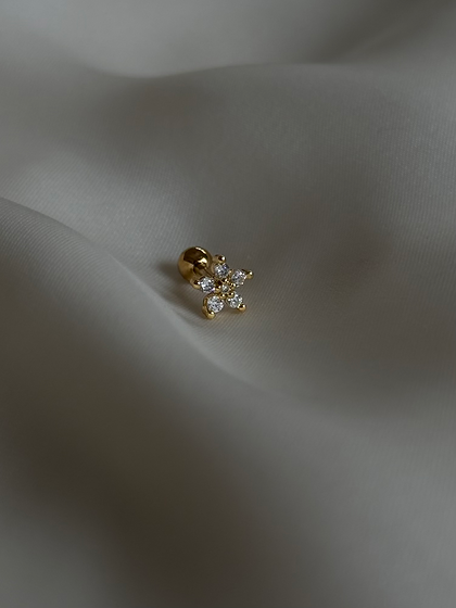 Flora Ball Screw-Back Studs (SS)